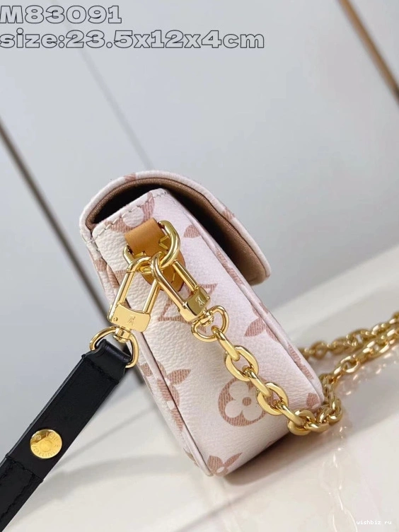 WIS Wallet Louis on Vuitton Chain Ivy-23.5*12*4.3cm 0316